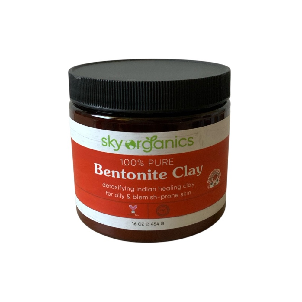 Sky Organics 100% Pure Bentonite Clay 16 Oz